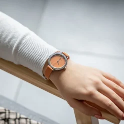 Votre Montre Femme Marron Orange GIORGIO