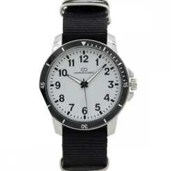 Votre Montre Homme en Tissu Noir GIORGIO