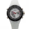 Votre Montre Homme Plastique Blanc Double-Affichage CHTIME