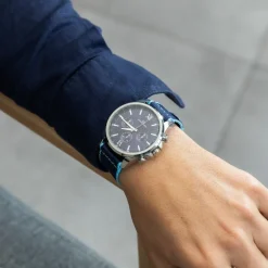 Votre Montre Homme Tissu Bleu GIORGIO
